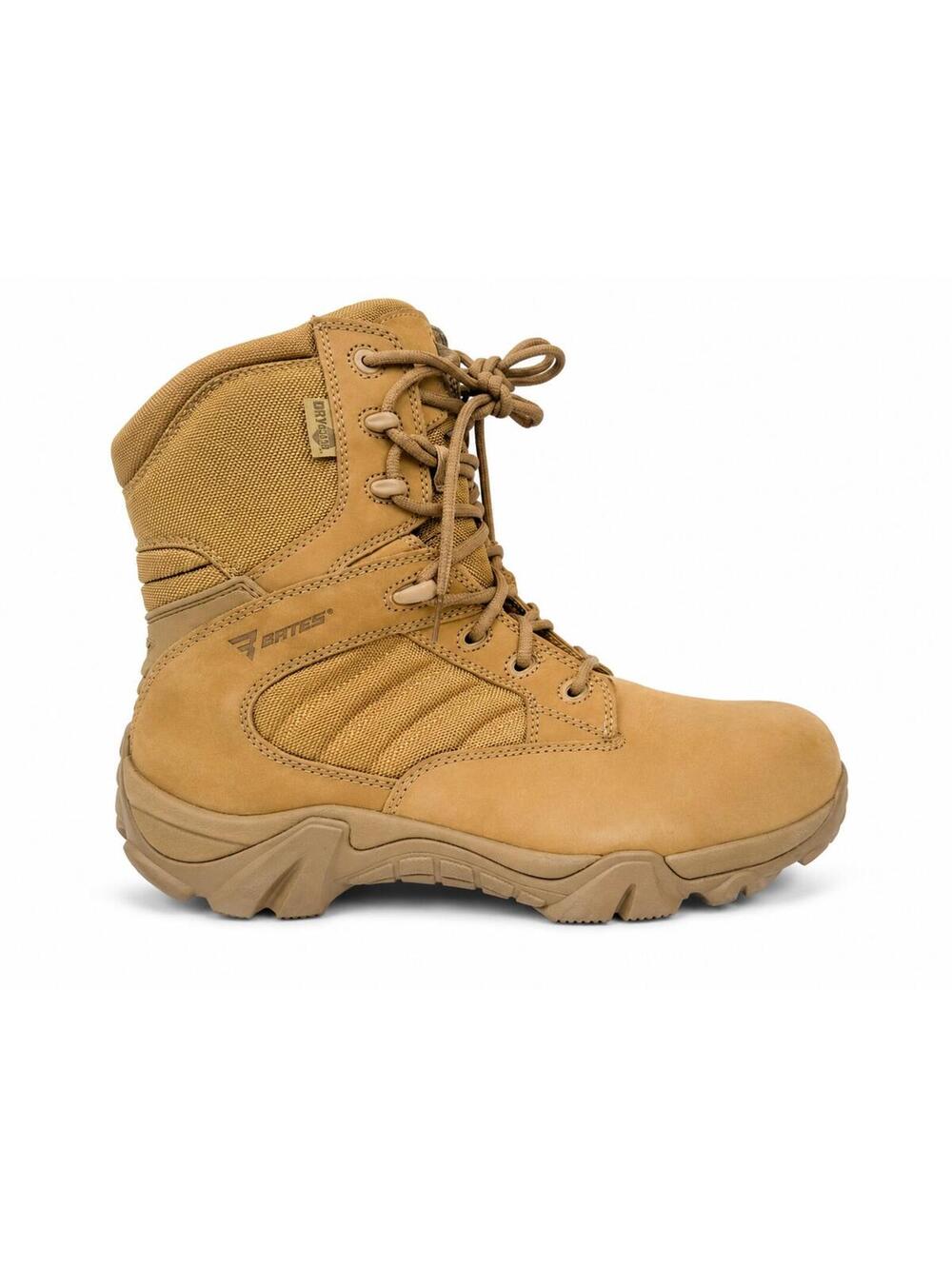 Bates GX-8 Tactical Boots Coyote Tan Side Zip Waterproof Men’s US 11.5 | NWOT